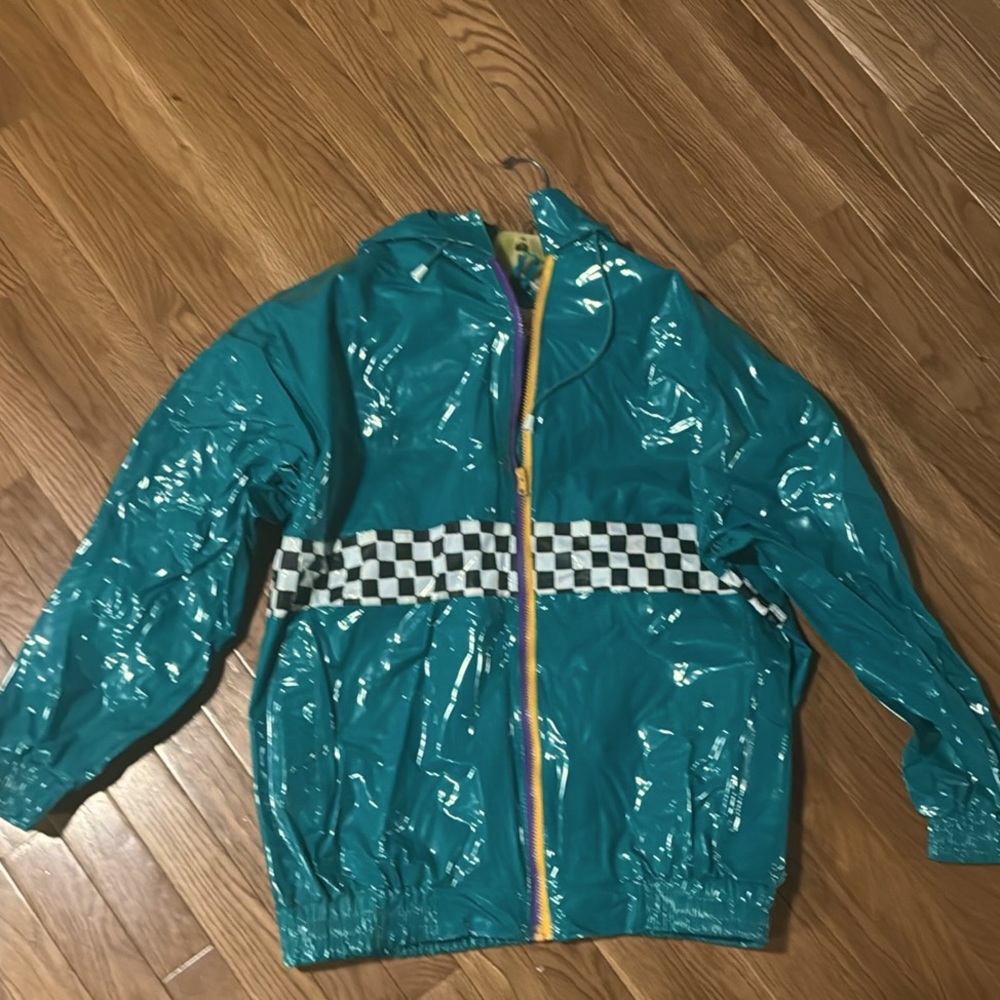 Vintage Kenn Sporn for Wippette Jacket beautiful teal blue